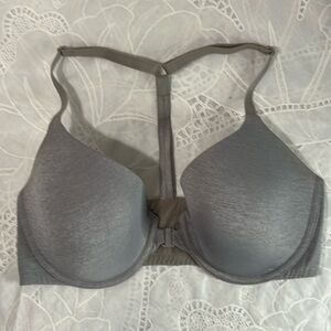 Victoria’s Secret racer back bra, grey, 34D